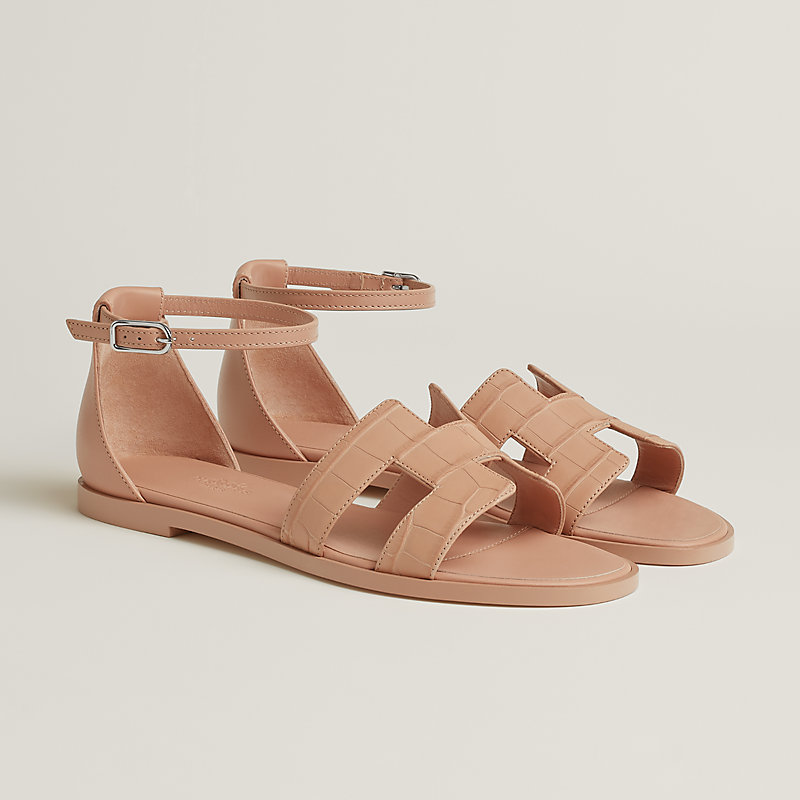 Santorini sandal - Beige | Hermès USA